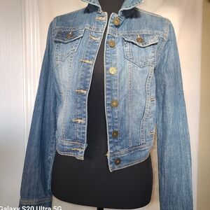 Jou Jou Denim Blue Jean Jacket